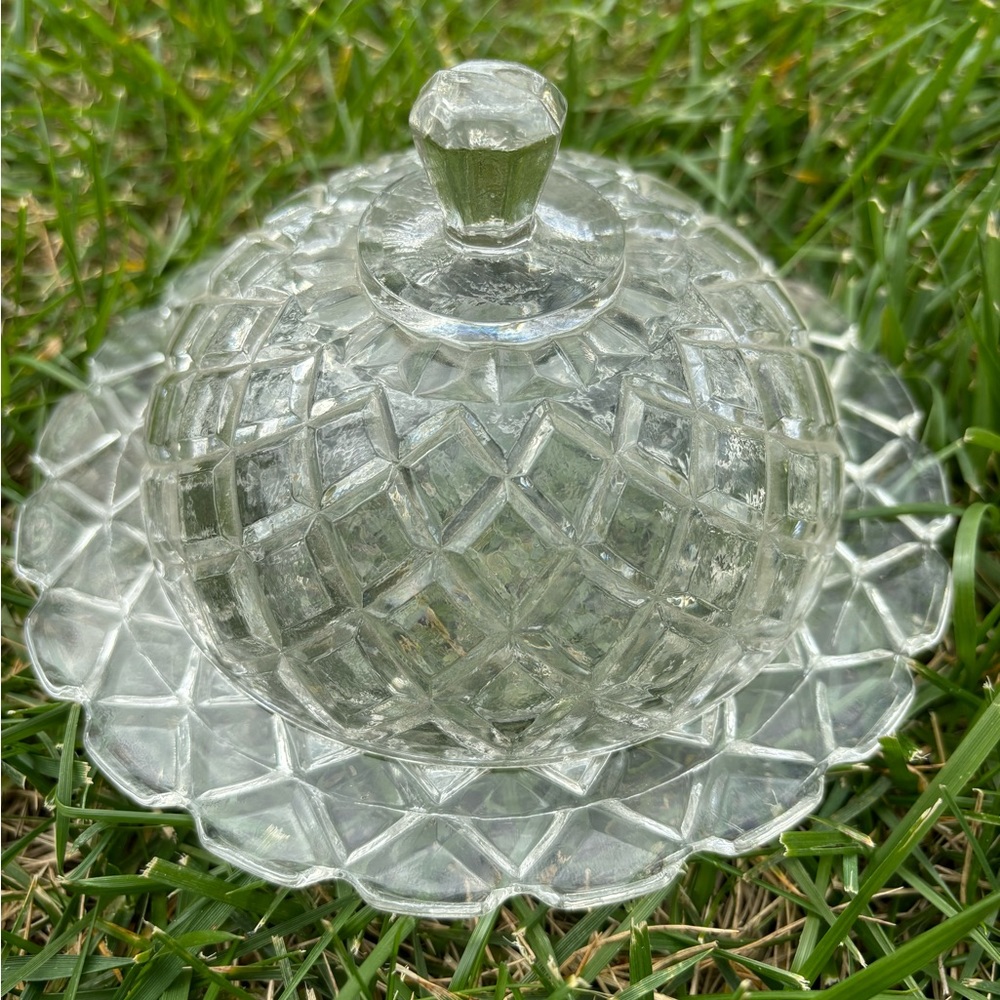 Vintage Dome Butter Dish
